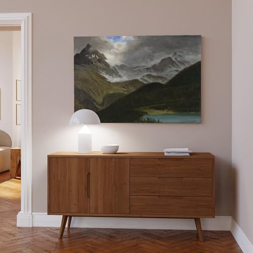 Cadre Albert Bierstadt impression toile pour mur vide