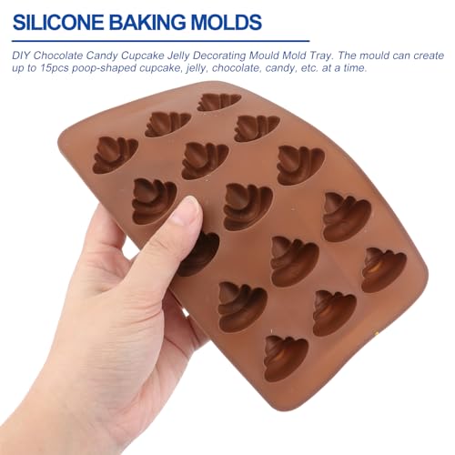 Moule chocolat déjections canines résistant pour réussir vos bonbons 3D