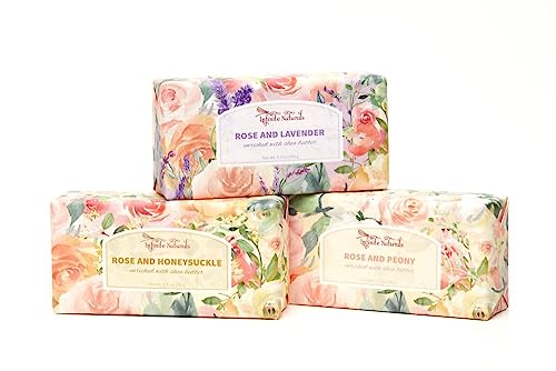 Rose-Honeysuckle-Bar-Soap-53-oz Rose Honeysuckle Bar Soap 53 oz