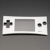 Replacement Front Faceplate Case Cover Housing Shell for Gameboy Micro GBM (White)