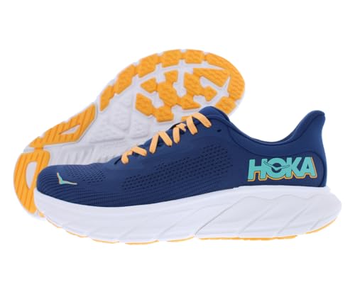HOKA Arahi 7 Mens Shoes Size 10, Color: Midnight/Shoreline