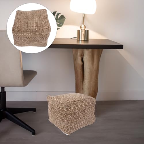 Coussin de sol en lin pour salon et espace de méditation - 5