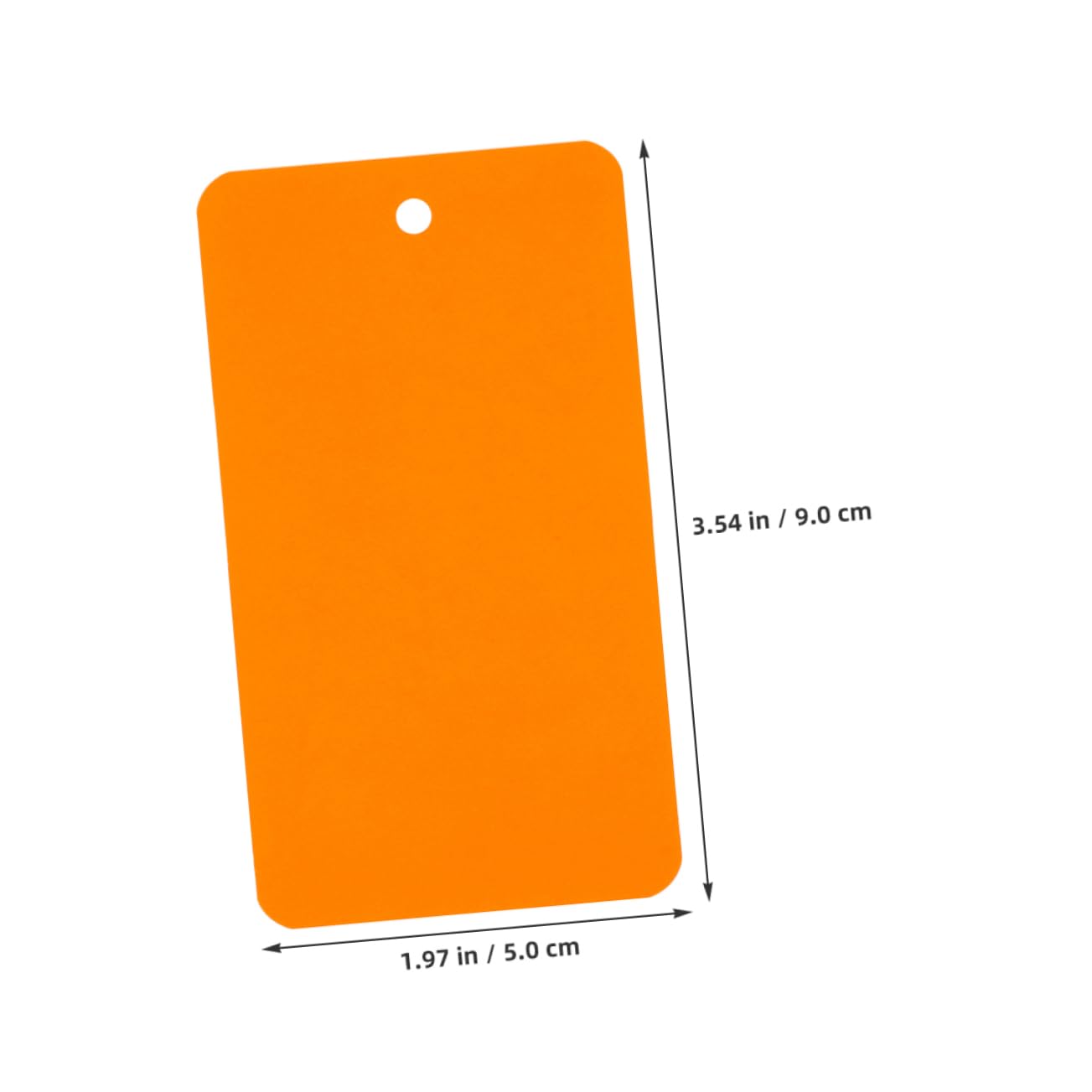 DIYEAH Blank Luggage Tags 150pcs Heavy Duty PVC Hang Tags Auto Parts Inventory