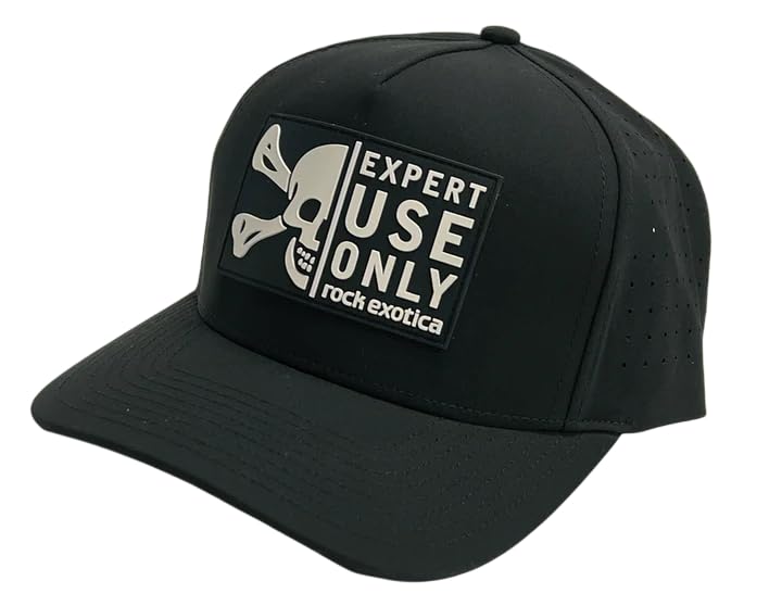Rock Exotica rockTrucker Hat Laser Cut Black