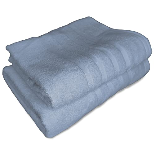 Greenbelt Century 2 Toalla de Baño 380gsm,100% Fibras bambú súper Suave Absorbente y de Secado rápido-Azul Cover