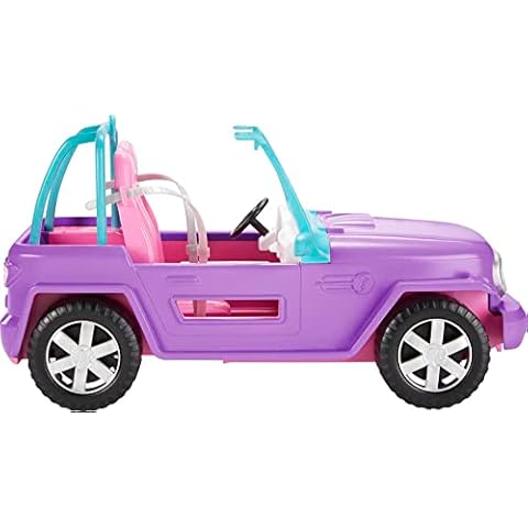 Barbie Off-Road Vehicle with Pink Seats Cover