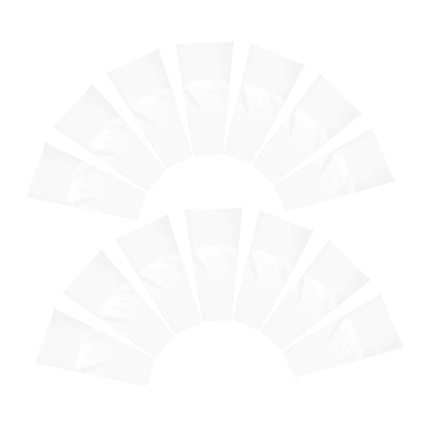 SHERCHPRY 50pcs Clear High Transparency Flower Bouquet Wrapping Paper for Elegant Floral Arrangements Durable Material for Valentine Day Weddings and Special Occasions