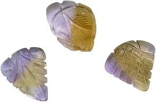 30.63 Carat Three Bolivian Ametrine Amethyst Citrine Carving Gem B19A56