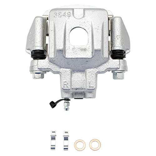 Trq Rear Brake Calipers Ceramic Pads Drilled Rotors Compatible With 04-07 Toyota Highlander #TOP1