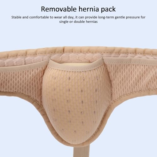 Faja para Hernia Inguinal Ajustable Talla M Beige miniatura 7