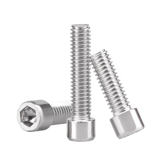 304 �X�e�����X�|�̊��炩�ȏ����ȘZ�p���t���L���b�v�w�b�h�{���g M2.5 M3 M4 M5 M6 SHCS �l�W(M3x14x4.5 50pcs)