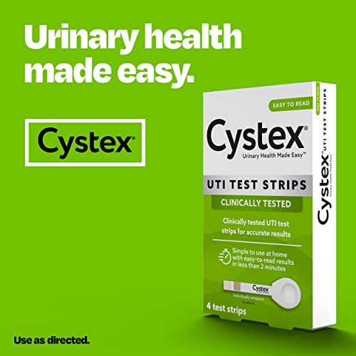 Cystex 826 Urinary Tract (Uti) Test Strips For Women & Men, Fsa Hsa Eligible & Approved, At Home Test thumb #6