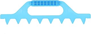 Bee Hive Frame Spacing Tool, Adjustable Plastic Beekeeping Spacer for 7 8 9 Frame Boxes for Proper Frame Spacing, Honeycomb Organization & Easy Honey Extraction (Blue 7 Box)