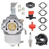 NIMTEK 715668 Carburatore con kit linea carburante per Briggs & Stratton 185432 185436 185437 185462 187432 Sostituzione 715443 715121