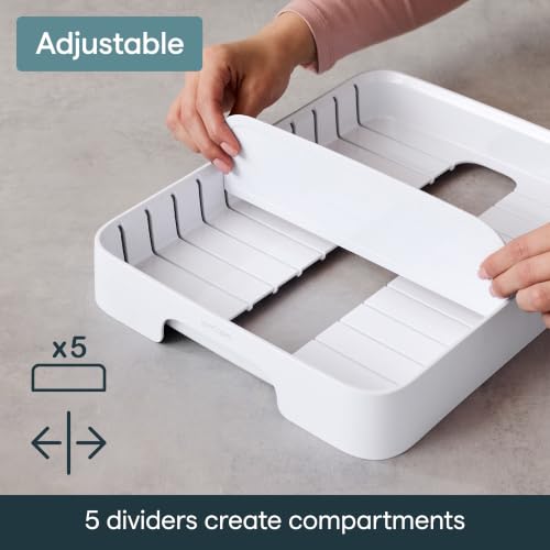 YouCopia StoraLid 24 Container Lid Organizer, Adjustable Plastic Lid Holder — view 3