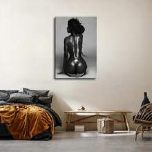 Affiche de femmes africaines toile 60x80cm de décoration pour chambre