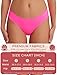 ANZERMIX Womens Seamless Laser cut Brief Wave Edge Panties Pack of 6(Size L)