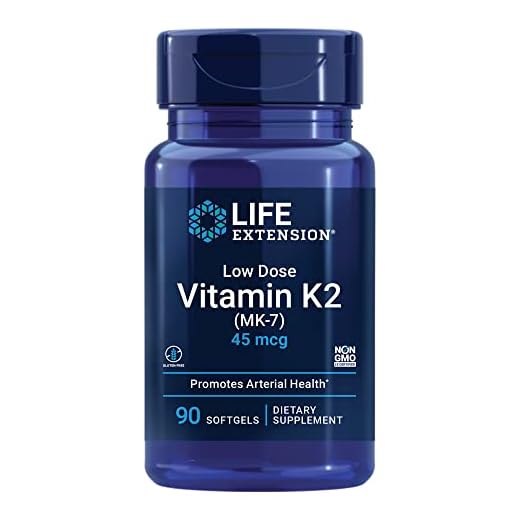 Vitamina K2 Mk7 Menaquinone (90 Softgels) Life Extension