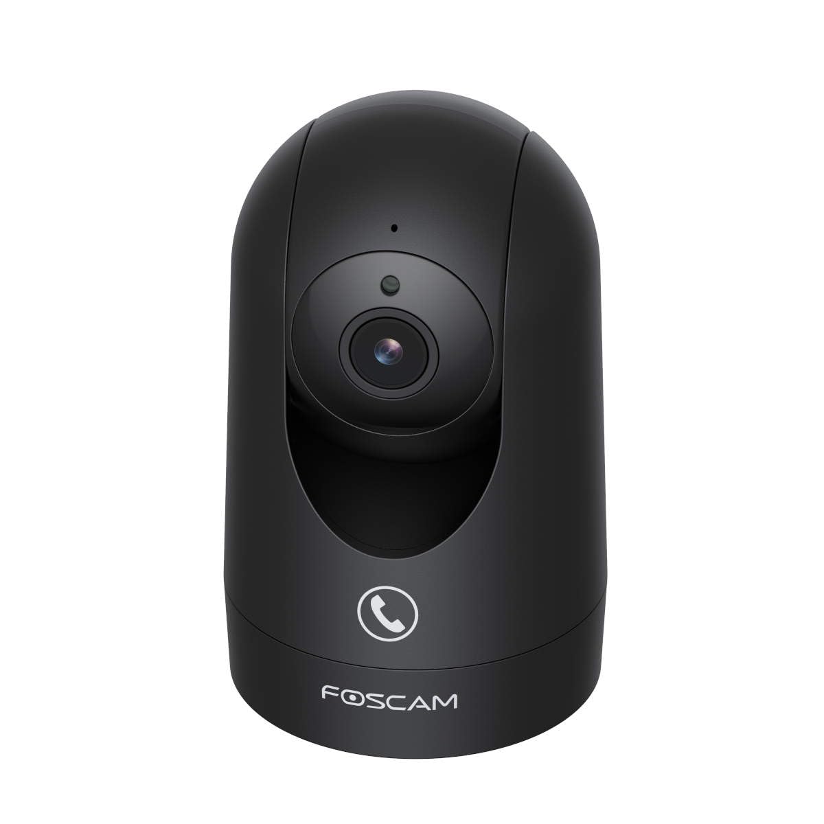 Foscam R8M telecamera di sorveglianza interna girevole e orientabile 4K 8MP Dual Band WLAN con rilevamento radar e funzione di tracciamento automatico (nero)