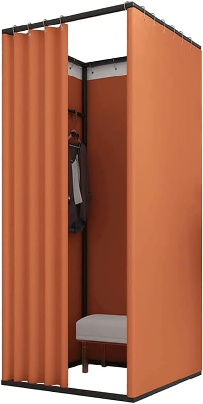 Portable Changing Room Clothing Store Fitting Room Temporary Movable Changing Room Luxury Dressing Room Used in Outdoor Activities Shading Curtain Bedroom Furniture