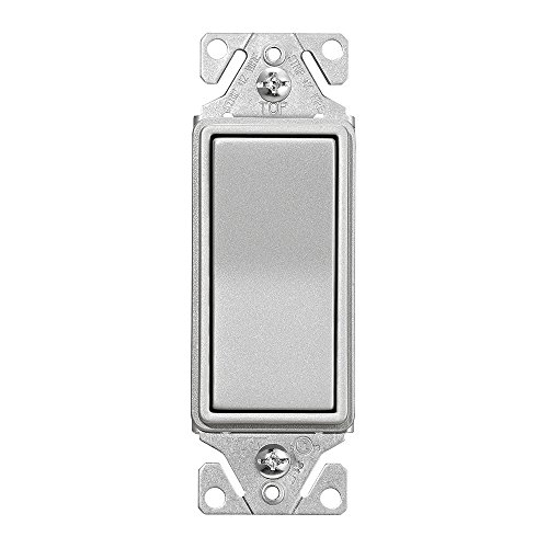 Eaton 7503SG-K-L 3-Way Designer Switch, Silver Granitesilver Granite