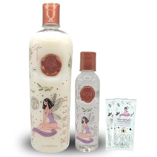 Ritual Botánico Keratina Orgánica | Treatment to Straighten, Repair and Relax Hair | All Natural, Organic & Vegan Ingredients | Product of Colombia| Keratin Large, 1 Liter/33.8 Fl Oz