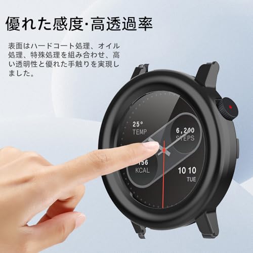 Image of For CMF By Nothing Watch Pro 2 Case, Lightweight, PC + Tempered Glass, Protective Cover for CMF Watch Pro 2, 9H Hardness, Easy Installation, All-In-One Piece Protection, Anti-Scratch,