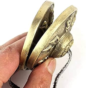 Amazon | チベット密教 ティンシャ 瞑想ティンシャ シンバルベル ヨガ