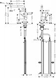 hansgrohe Talis M54 Mitigeur de cuisine 270, avec douchette extractible 1 jet, sBox, chromé, 72809000 - 2