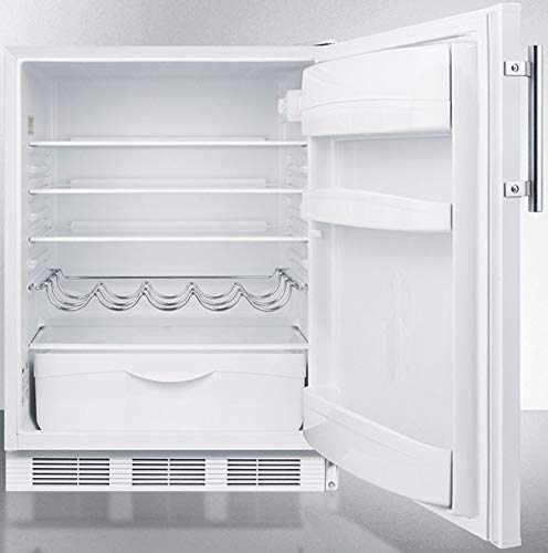 Summit Appliance FF61W Freestanding Residential Counter Height 24 Inch Wide All-Refrigerator thumb #2