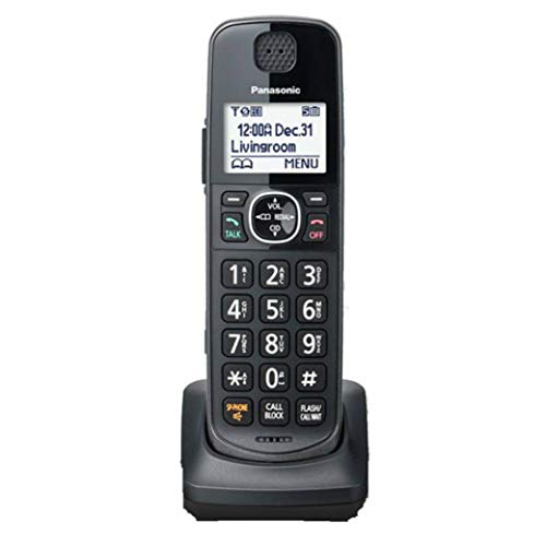 Panasonic KX-TGEA60M New DECT 6.0 Technology Remote Voice Assist HD Voice Additional Digital Cordless Handset (Renewed)