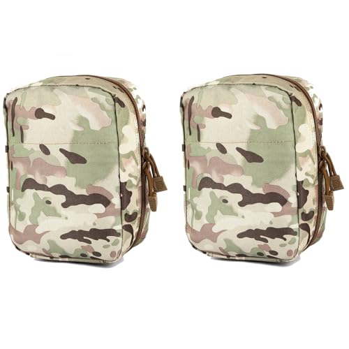 Sacoche médicale tactique de gilet et sac à dos camouflage CP