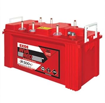 Exide Technologies Inva Red 500 Plus 150 Ah Tall Tubular Battery - 69 Ounce Red