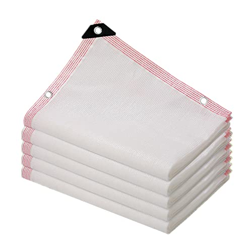 Voile d'ombrage perforé à œillets, auvent respirant 90% UV