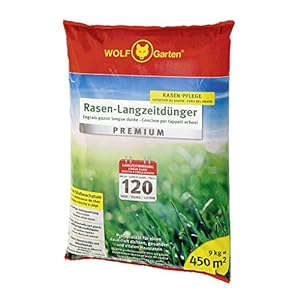 WOLF-Garten – Rasen-Langzeitdünger »Premium« 120 Tage LE 450, 3830045