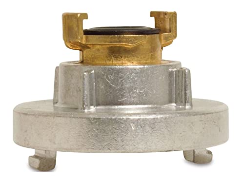 tecuro - Storz Coupling - Type C-52 to Geka Garden Hose Connection - Material Aluminium/Brass - Working Pressure up to 12 Bar