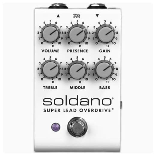 Soldano SLO Pedal Super Lead Overdrive Effects Pedal