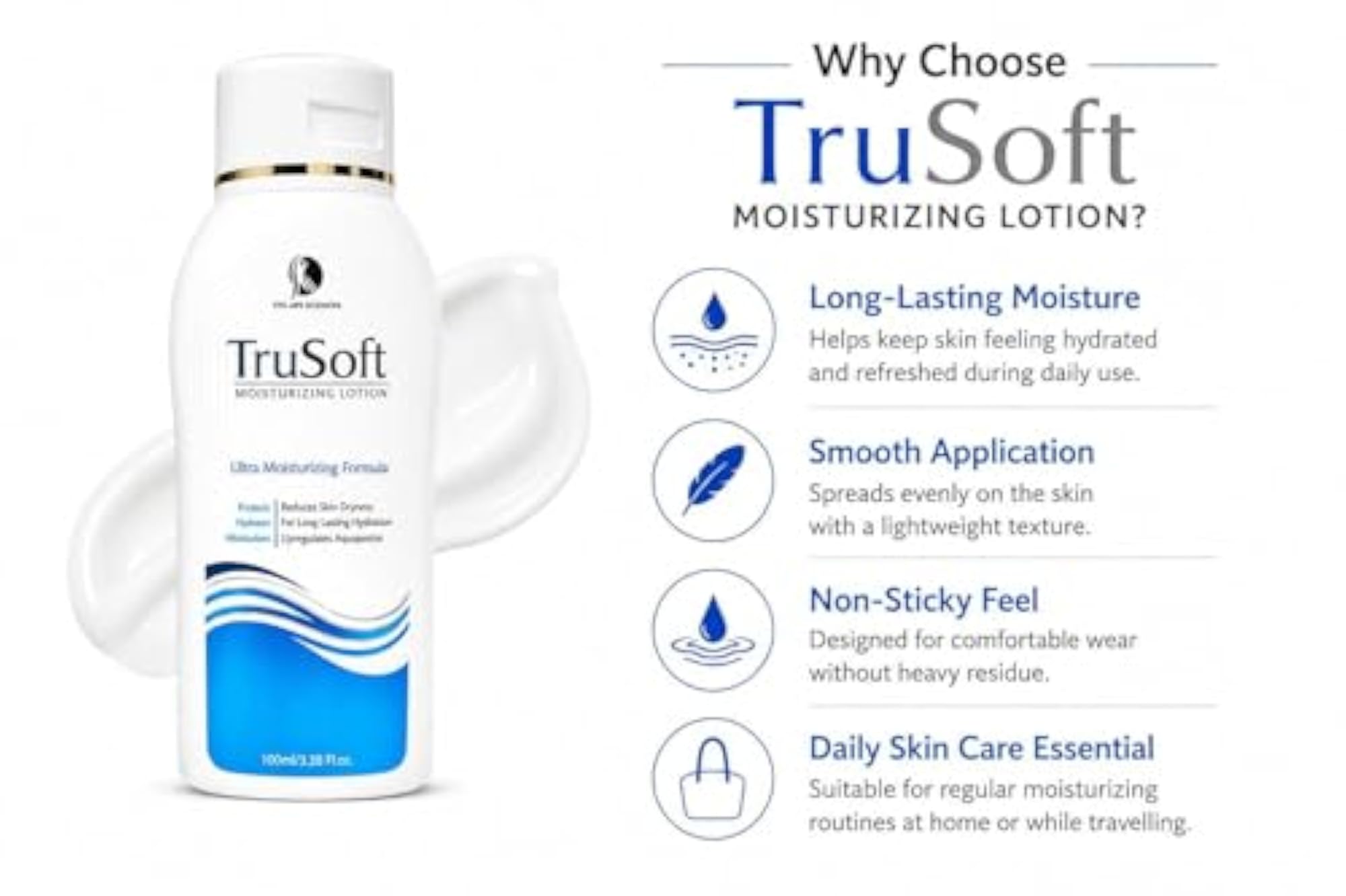 New_TruSoft Moisturizing Lotion for Dry & Sensitive