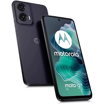 Motorola Moto G35 5G 8GB RAM 256GB UFS 2.2 Android 14 LCD Smartphone Midnight Black Includes Charger and Cover
