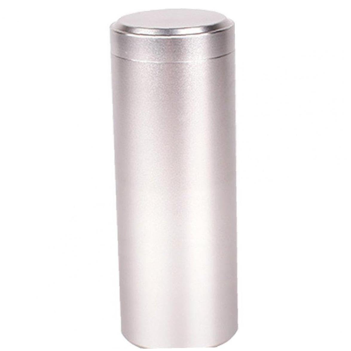 Amazon | 茶筒 茶缶 アルミ収納瓶 茶葉容器 ポータブル 気密 防臭容器 