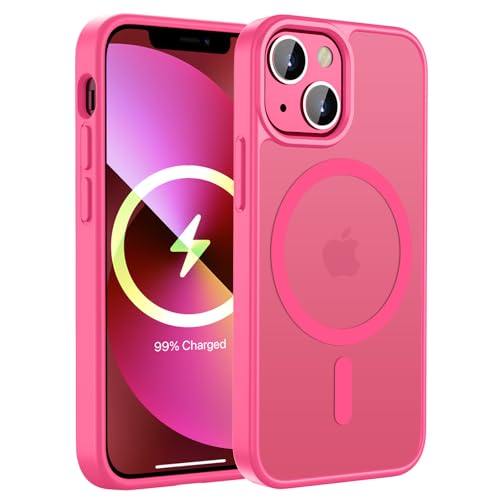 KPPIT für iPhone 12 Mini Hülle,iPhone 13 Mini Hülle [Kompatibel mit MagSafe] Magnetisch Handyhülle für iPhone 12 Mini/iP...
