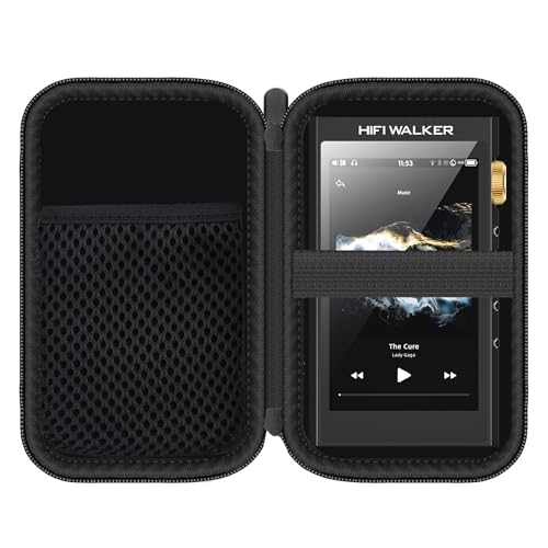 Lamshaw HiFi Walker H20 Ultra�P�[�X�A��v��EVA�L�����[�P�[�X�A�ϏՌ�&�y�ʕی�J�o�[ HI FI Walker H20 Ultra HiFi�~���[�W�b�N�v���[���[�Ή� (�u���b�N)