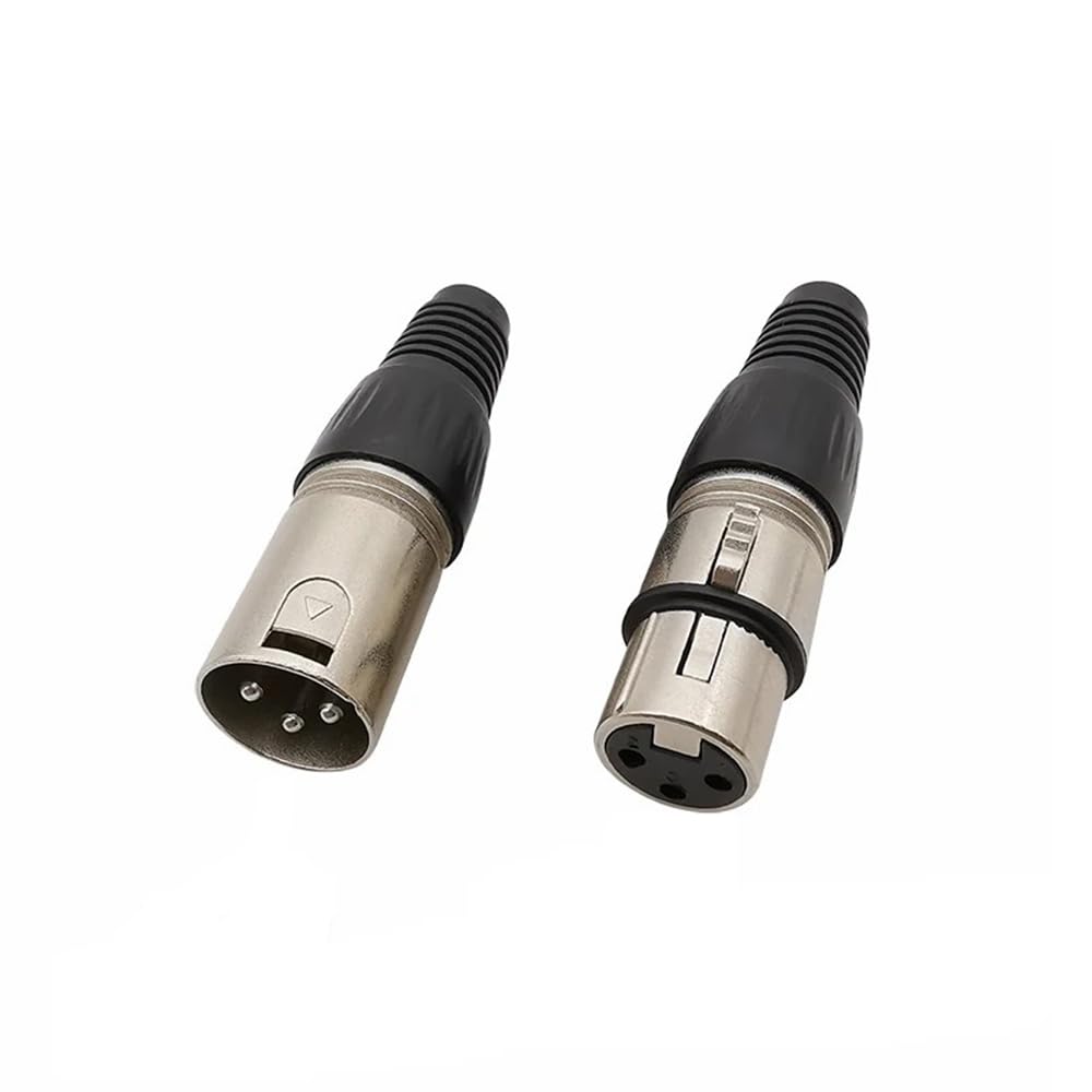 Cavo Xlr 3 Metri Cavo XLR Maschio-femmina Da 3 Metri Per Microfono/audio - Confezione Nera, Marca Stagecore, Qualit&agrave; Professionale Cavi Xlr