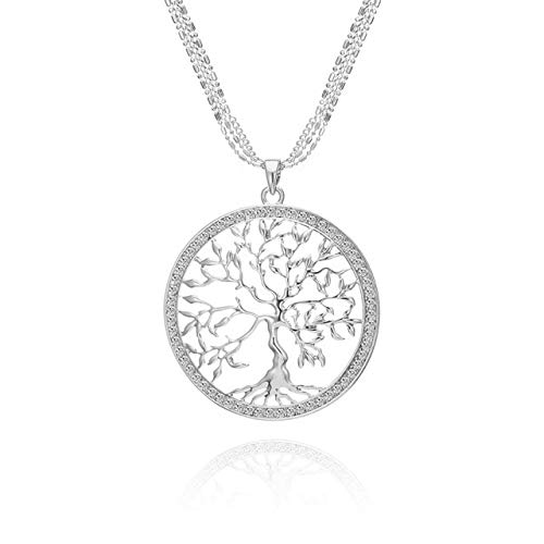 Pendentif de chaîne de pull en cristal pour sublimer les tenues de fête
