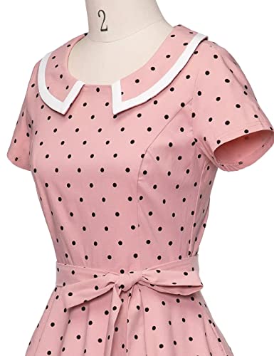 Image of GownTown Womens Dresses 1950s Vintage Swing Stretchy Dresses with Pockets