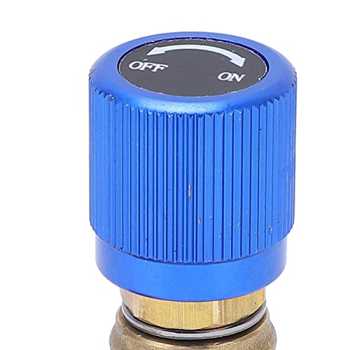 Válvula de carga para refrigerante adaptador rosca 1/4" miniatura 5