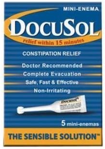 DOCUSOL MINI ENEMAS Size: 5