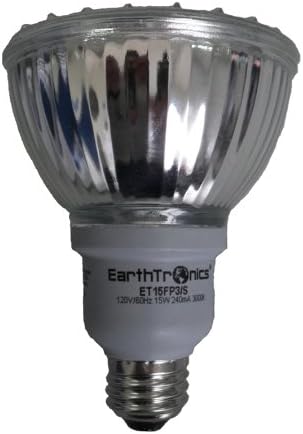 EarthTronics FP315351B 15-Watt 3500K PAR30 Flat CFL Floodlight, Bright White