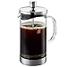 Price comparison product image Gefu Diego Coffee Maker Black/Silver 15 x 10.3 x 22 cm