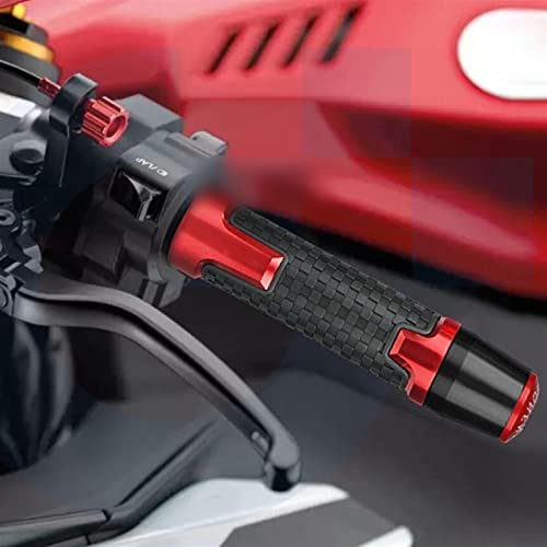 Poignées moto Ducati Scrambler 400 anti vibration embouts guidon CNC - 3